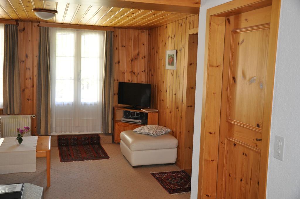Ferienwohnungen Chalet Hohturnen Grindelwald Eksteriør billede